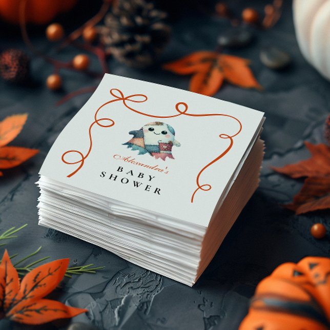 Patchwork-sydd Halloween-bebisdusj Pappersservett (Skapare uppladdad)