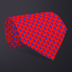 Patchwork Taiwan Flagga Mönster Slips