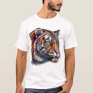 Patchwork Tiger T Shirt