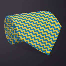 Patchwork Ukraina Flagga Mönster Slips