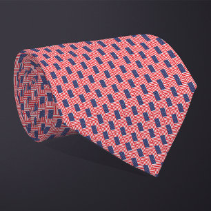 Patchwork United Stater Flagga Mönster Slips