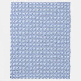 Patchwork Uruguay Flagga Mönster Fleecefilt