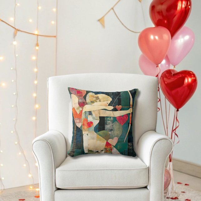 Patchwork Valentine Archer Kudde (Skapare uppladdad)