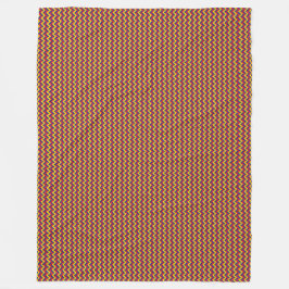 Patchwork Venezuela Flagga Mönster Fleecefilt