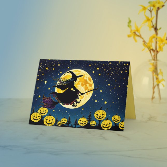 Patchwork Witch Kort (Skapare uppladdad)