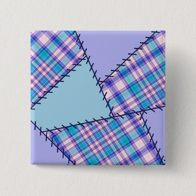 Patchworken knäppas - 21 knapp (Framsida)