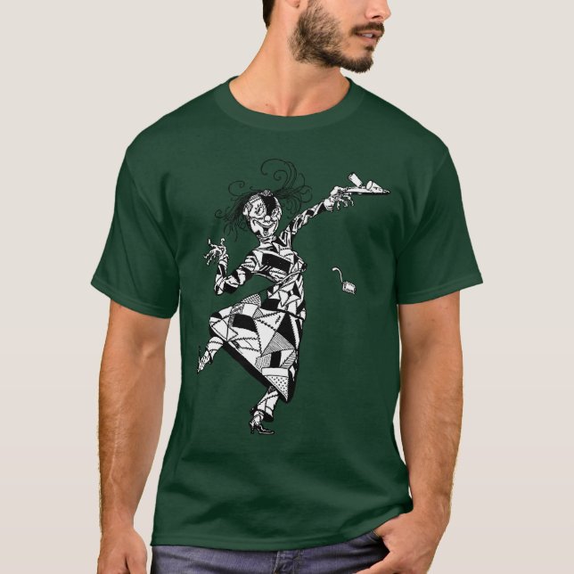Patchworkflicka av uns tee (Framsida)