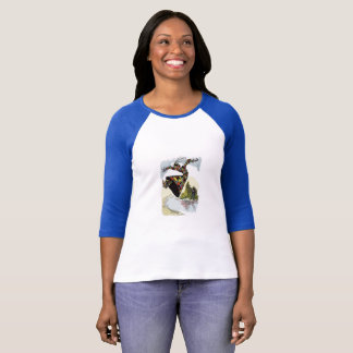 Patchworkflickan av uns t-shirt