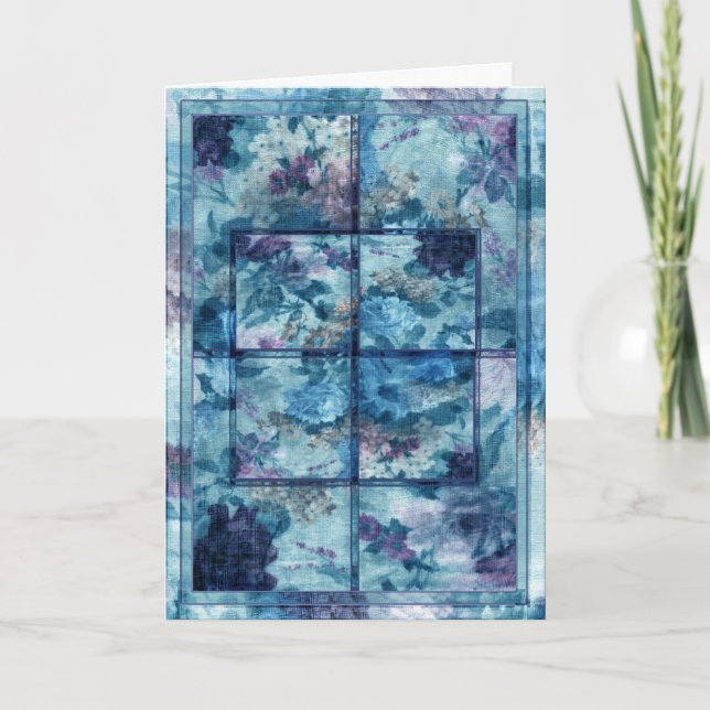 Patchworks VIII-gratulationskort Kort (Framsida)