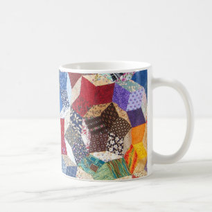 Patchworktäcke Kaffemugg