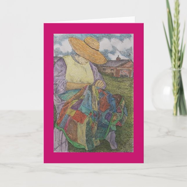 patchworktäcke kort (Framsida)