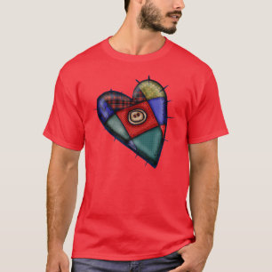 PatchworkvalentinesT-tröja Tee