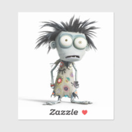 Patchy Luna - Hippie Zombie Girl Klistermärken