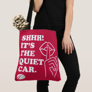 PATCO "Shh! Den tysta bilen" Tote Bag Tygkasse