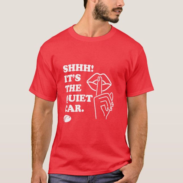 PATCO "SHHH! DET ÄR KVINNETBILDEN" T SHIRT (Framsida)