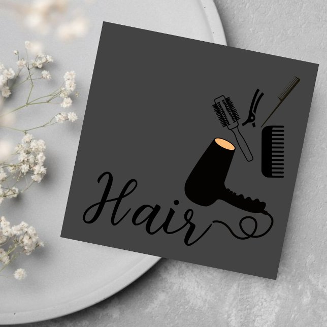 Påteckenpåminnelse för elegantens Professionell Fyrkantigt Visitkort (Skapare uppladdad)