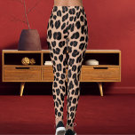 Patel Grey Orange Dark Brown Safari Leopard Print Leggings<br><div class="desc">Elevate your workout gear with our stylish leopard print leggings! The soft, stretchy fabric molds to your body for ultimate comfort, whether you’re hitting the gym, doing yoga, or just lounging. Add a personal touch with your own image. Unleash your wild side and step out in style today!</div>
