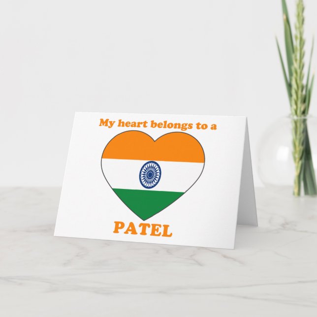 Patel Helgkort (Framsida)