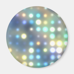 Patel Neon Ljus Abstrakt Magnet