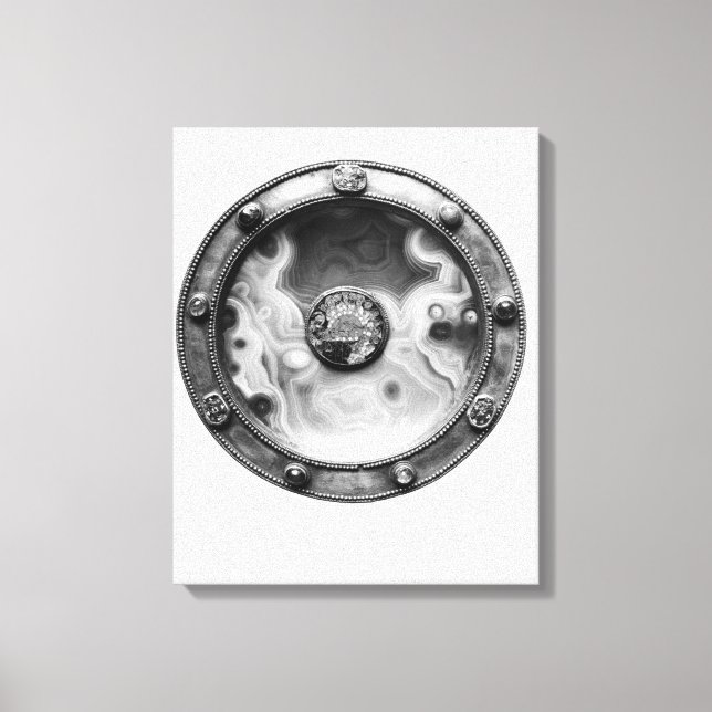 Paten med en medallion som skildrar Last Canvastryck (Framsida)