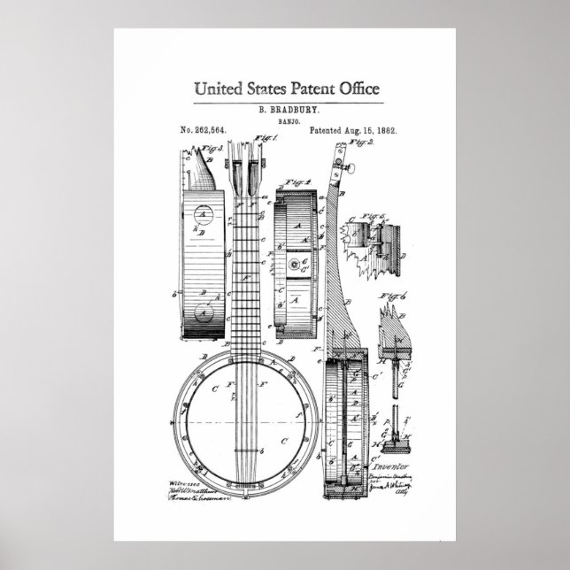 Patent - Banjo - Poster (Framsidan)