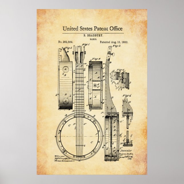 Patent - Banjo - Poster (Framsidan)
