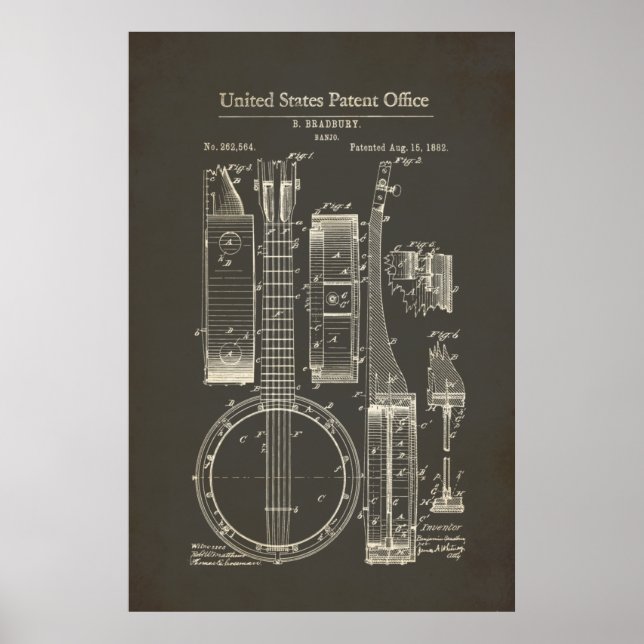 Patent - Banjo - Poster (Framsidan)