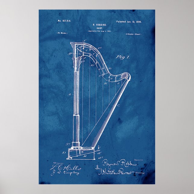 Patent för blåavtrycksskydd poster (Framsidan)