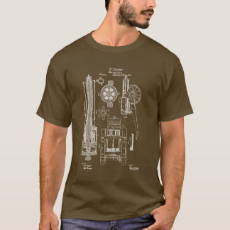 Patent för Gatling vapenUS T-shirt