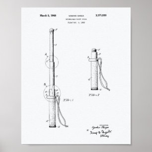 Patent för pinne 1968 för polis Extensible - Poster