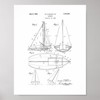 Patent för segelbåt poster