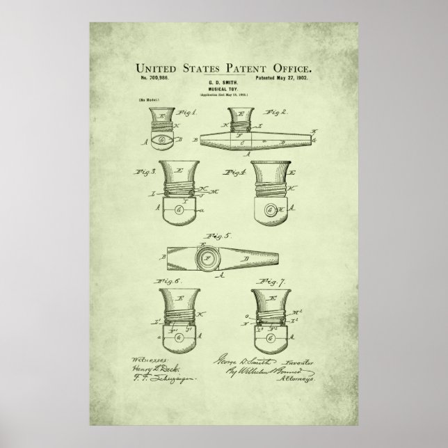 Patent - Kazoo - Poster (Framsidan)