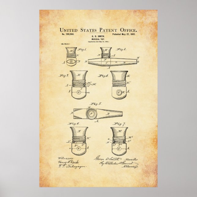 Patent - Kazoo - Poster (Framsidan)