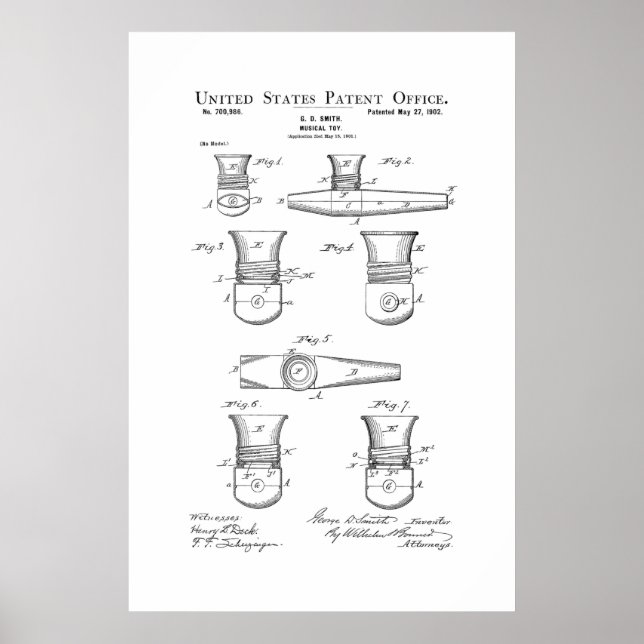 Patent - Kazoo - Poster (Framsidan)