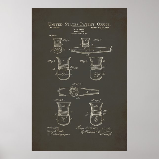 Patent - Kazoo - Poster (Framsidan)