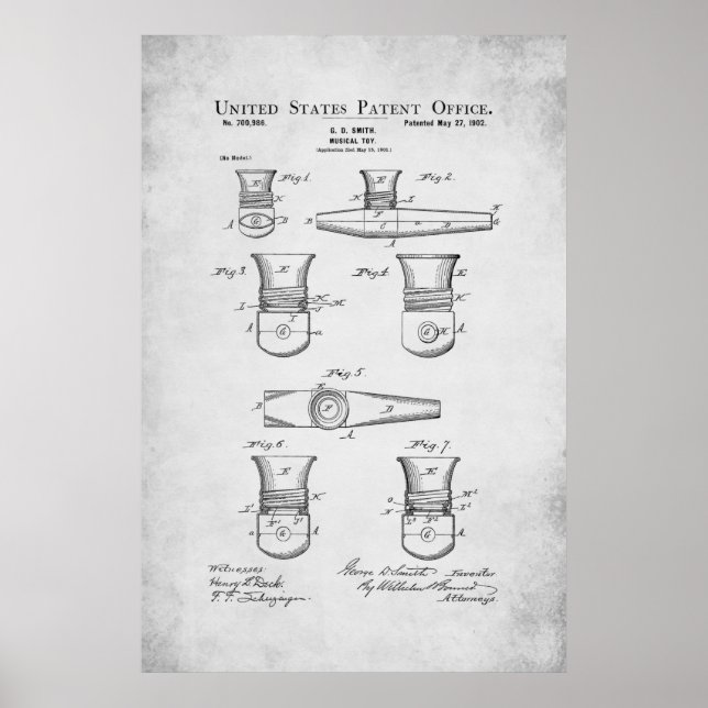 Patent - Kazoo - Poster (Framsidan)