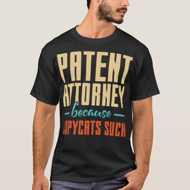 Patentadvokat för Copycat Suck T Shirt (Framsida)