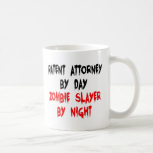 Patentadvokat Zombie Sayer Kaffemugg