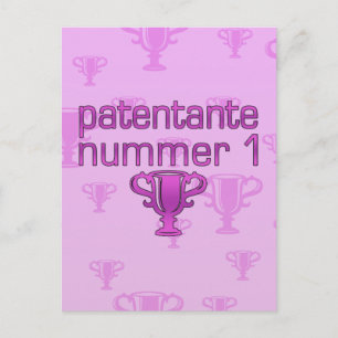 Patentante-nummer 1 vykort