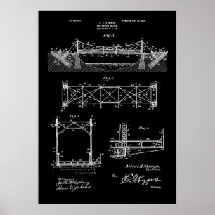 Patentsuspensionsbrygga Poster