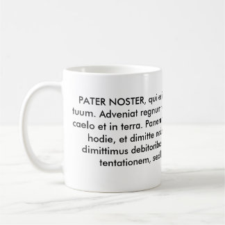 PATER NOSTER eller den vår fadern Kaffemugg