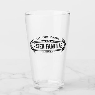 PaterFamilias (husfader) fars dag Glaskopp