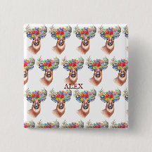 Paterna Flower Reindeer jul Magic