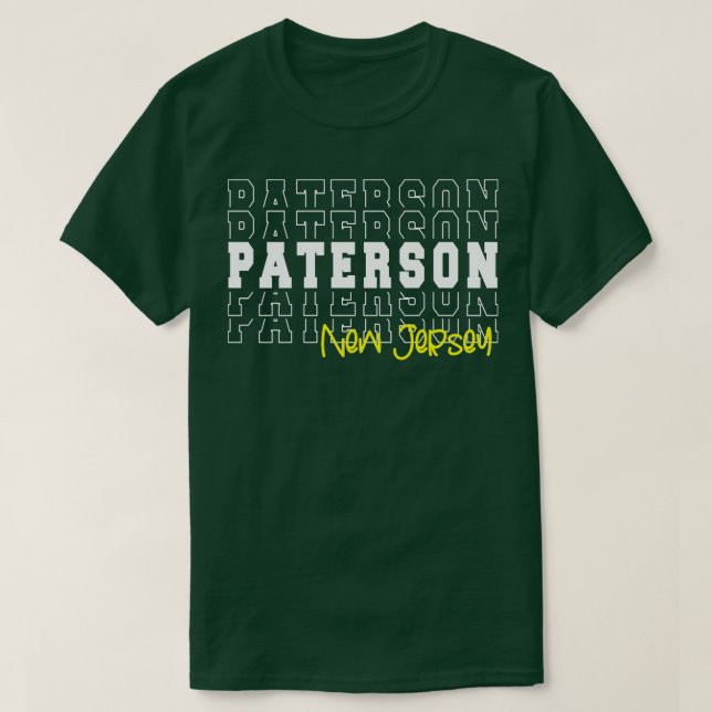 Paterson City New jersey Paterson NJ T Shirt (Design framsida)