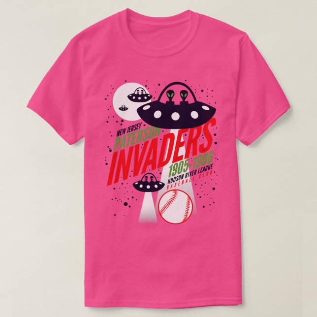 Paterson Invaders T Shirt (Design framsida)