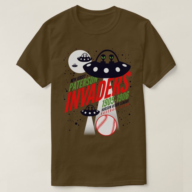 Paterson Invaders T Shirt (Design framsida)