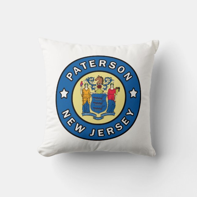 Paterson New jersey Kudde (Framsida)