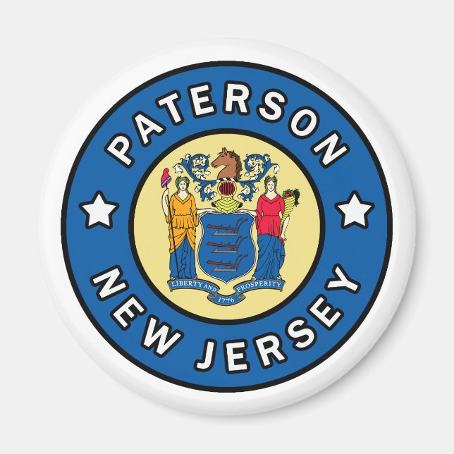 Paterson New jersey Magnet (Framsidan)