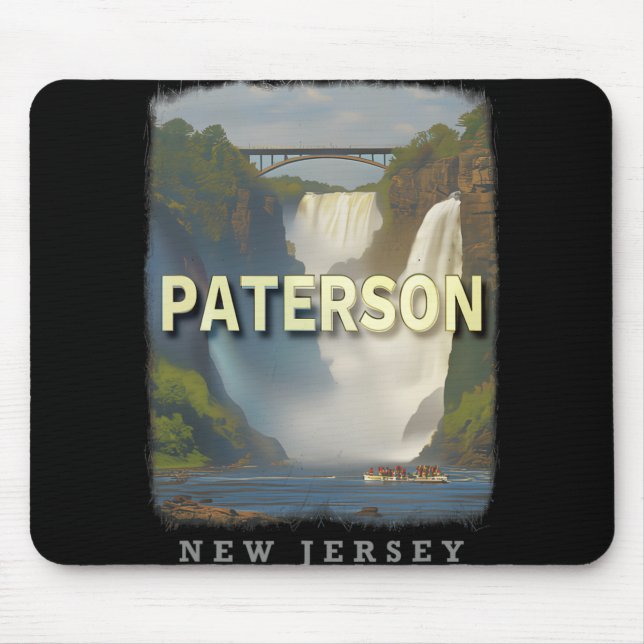 Paterson New Jersey Nj Waterfall Wonderland Sd617  Musmatta (Framsidan)