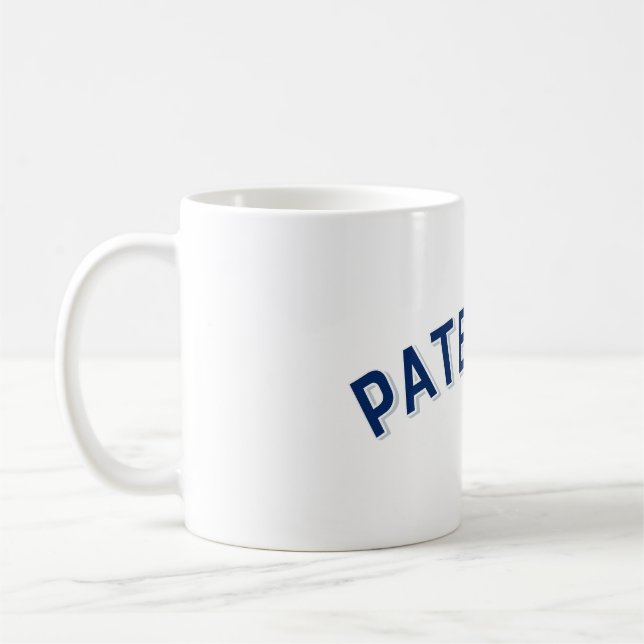 Paterson, New jersey Vintage Arch Kaffemugg (Vänster)